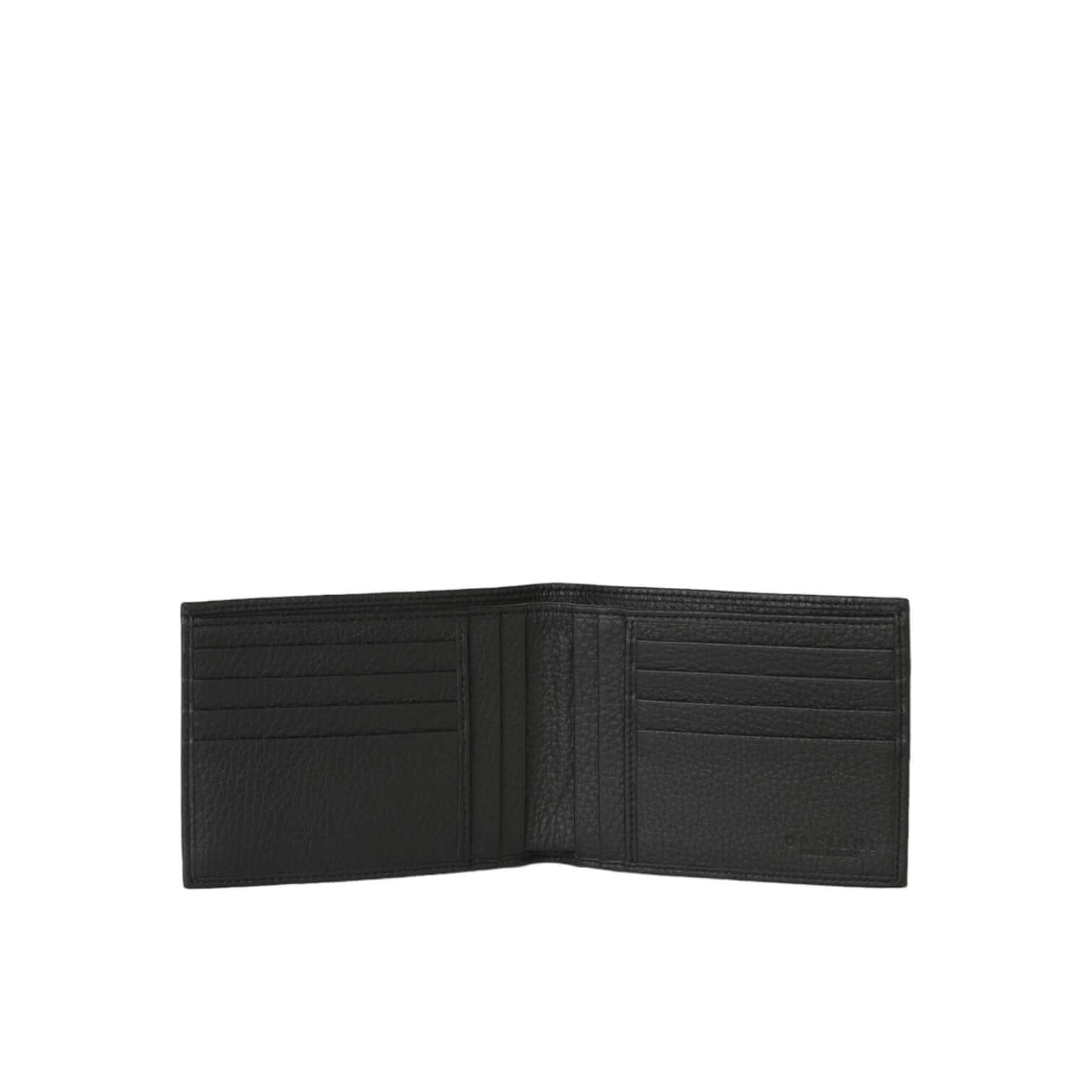 Portafoglio Micron in Pelle, elegante portafoglio in pelle con scomparti per carte e banconote.