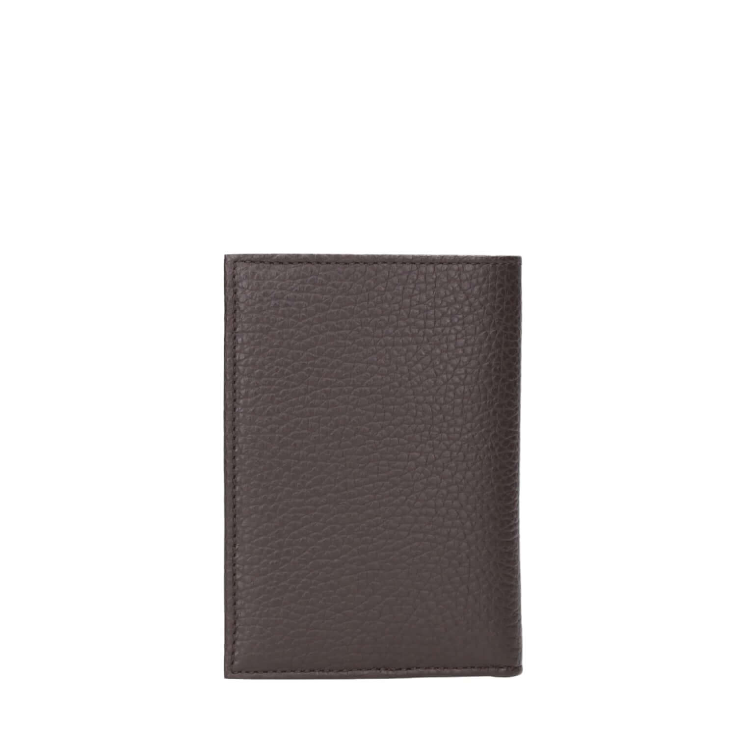 Portafoglio Verticale Micron in Pelle di alta qualità, colore grigio, design elegante e organizzato.