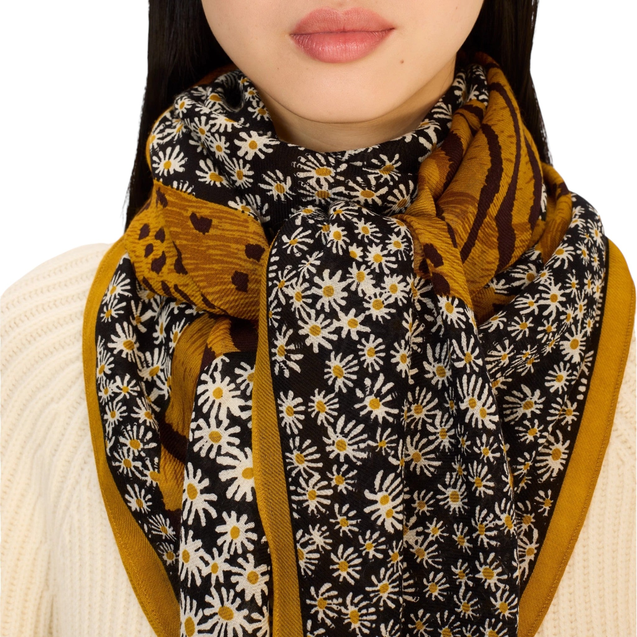 Foulard Quadrato Tigre