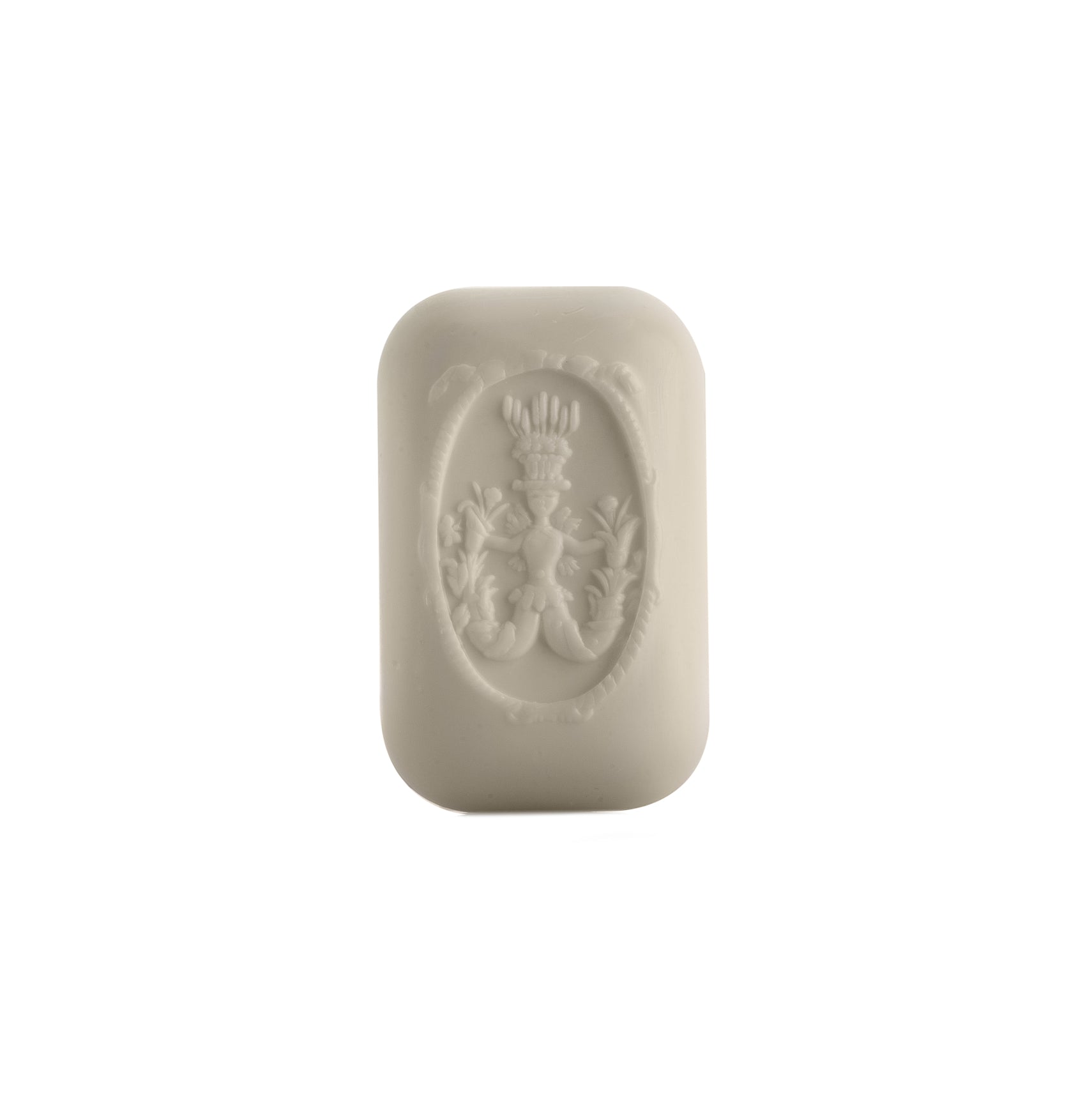 Fiori di Capri natural soap, 125g, handmade with pure ingredients, featuring an elegant embossed design.