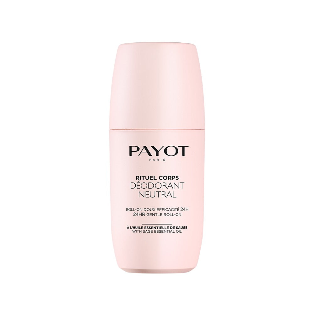 Deodorante Neutral PAYOT da 75 ml con formula naturale, efficace 24 ore e delicato sulla pelle.