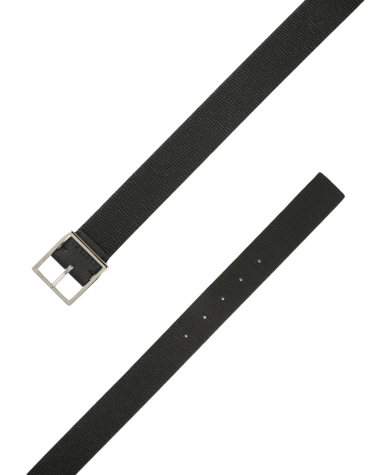 Reversible Micron Double Black/Mud Leather Belt