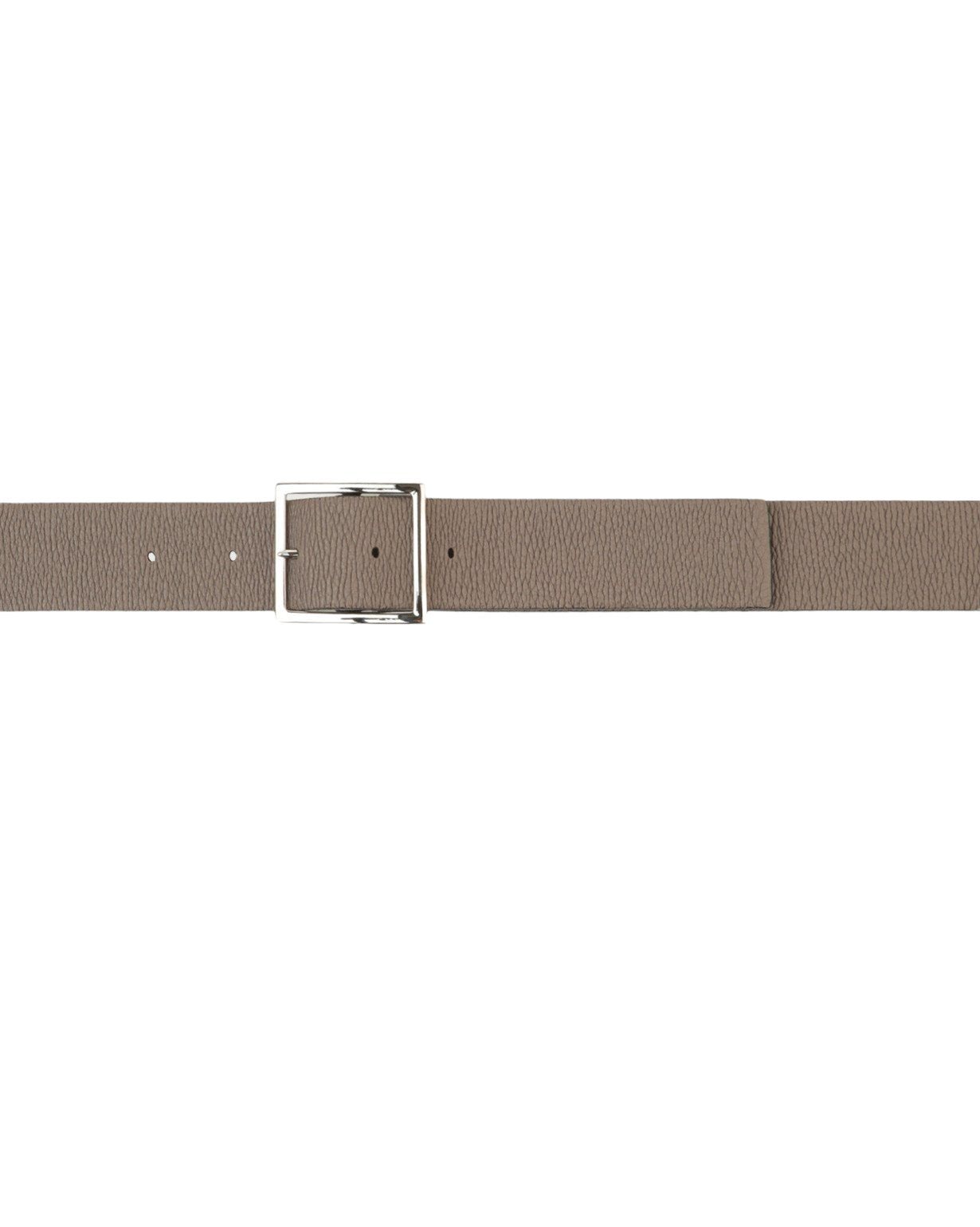 Reversible Micron Double Black/Mud Leather Belt