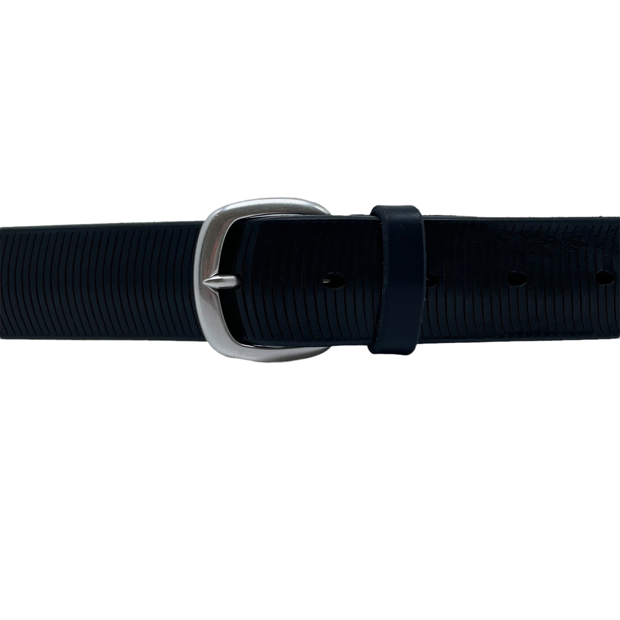 Bull Soft Blue Leather Belt