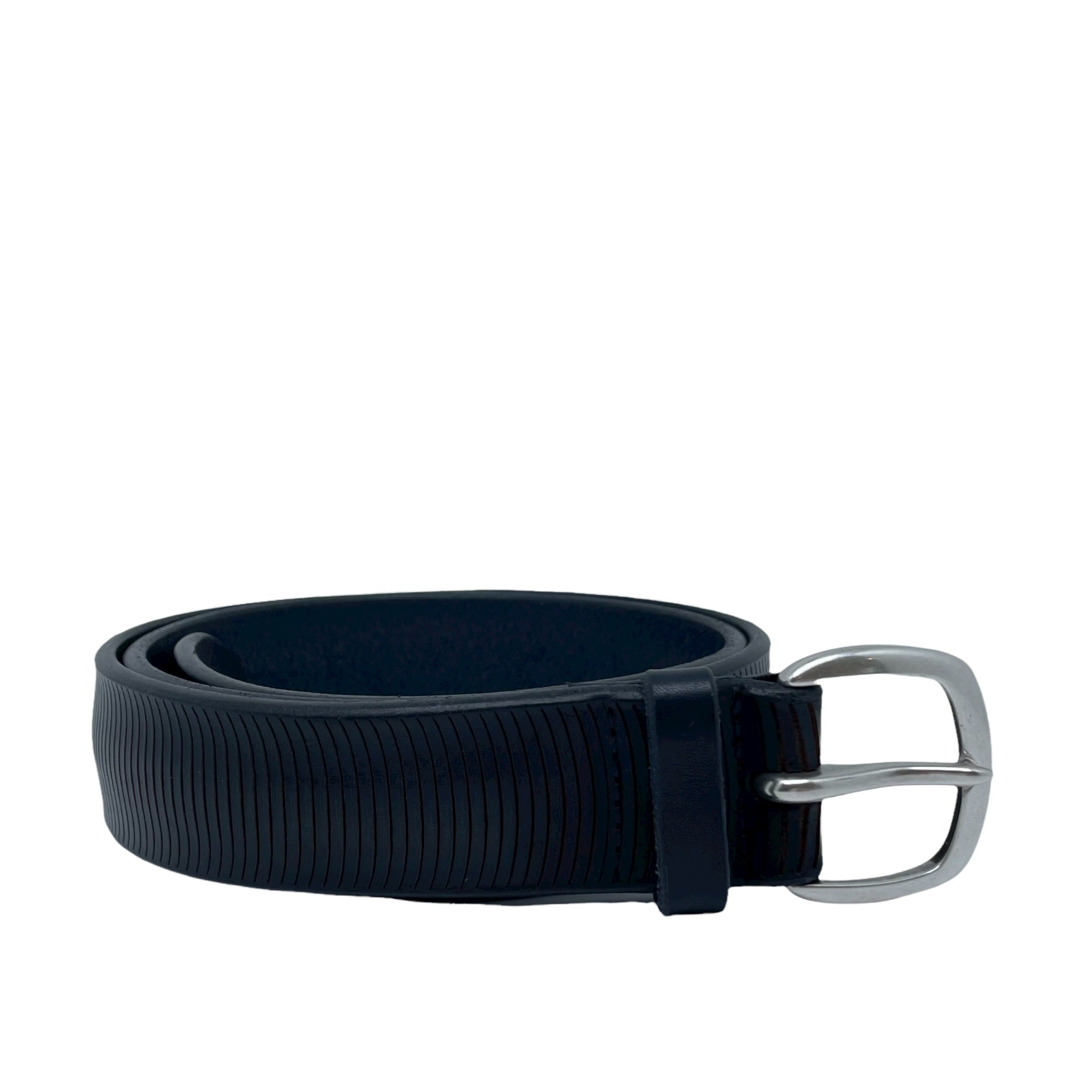 Bull Soft Blue Leather Belt