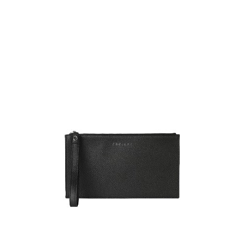 Micron Leather Envelope with Wristband