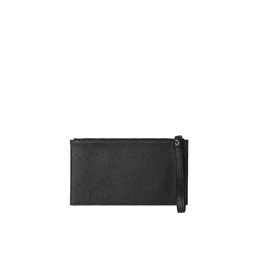 Micron Leather Envelope with Wristband