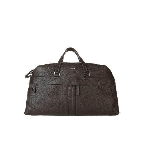 Leather Travel Bag with Shoulder Strap