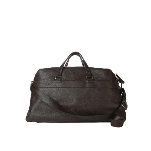 Leather Travel Bag with Shoulder Strap