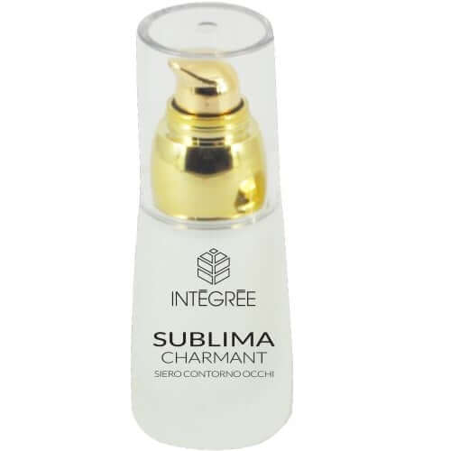 Charmant Siero Contorno Occhi 30 ml, rejuvenating eye serum for youthful skin, featuring a sleek design and effective formula.