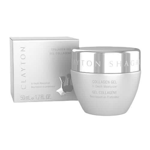 Collagene Gel in jar and box, hydrating anti-aging product for all skin types, 50 ml.