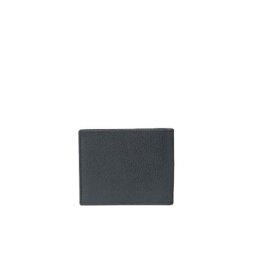 Portafoglio Micron in Pelle martellata, RFID antifrode, due scomparti banconote, made in Italy.