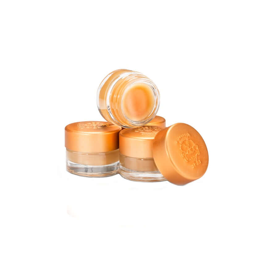 Zagara Balsamo Labbra Carthusia - tre vasetti di balsami labbra brillanti e profumati, 5 ml ciascuno.