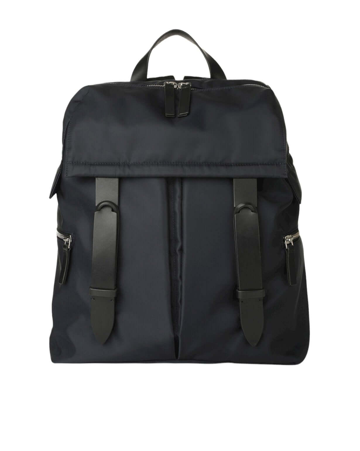 Zaino Nobuckle Planet Eco-Logic in eco-nylon, con spallacci in poliestere, chiusura zip e tasche frontali.