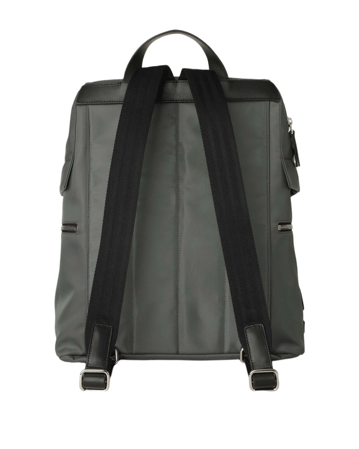 Zaino Nobuckle Planet Eco-Logic unisex backpack in eco-nylon with adjustable straps, magnetic front pockets and zip closure.