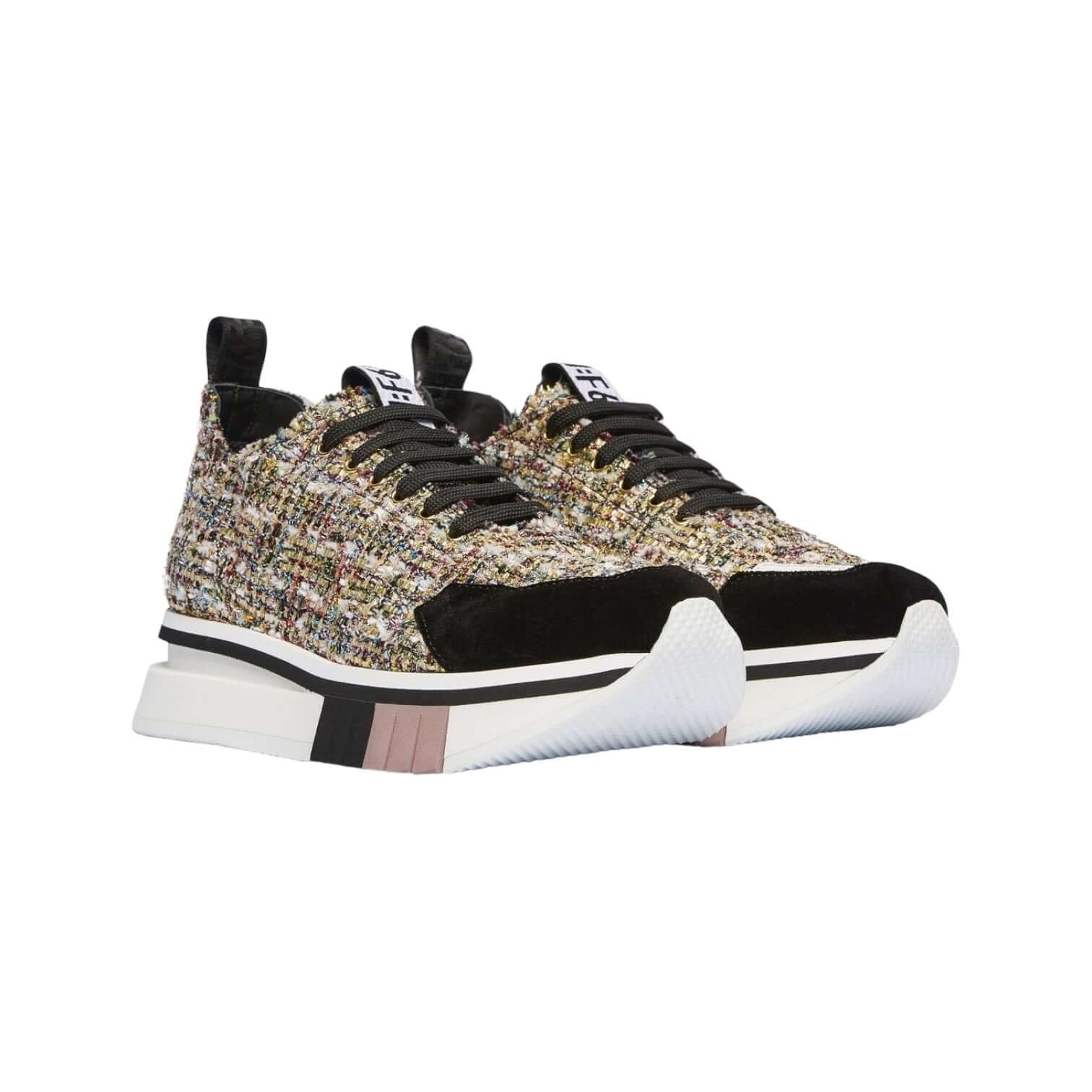 New F65 Fabi sneakers with colorful woven upper and flexible sole for exceptional comfort.