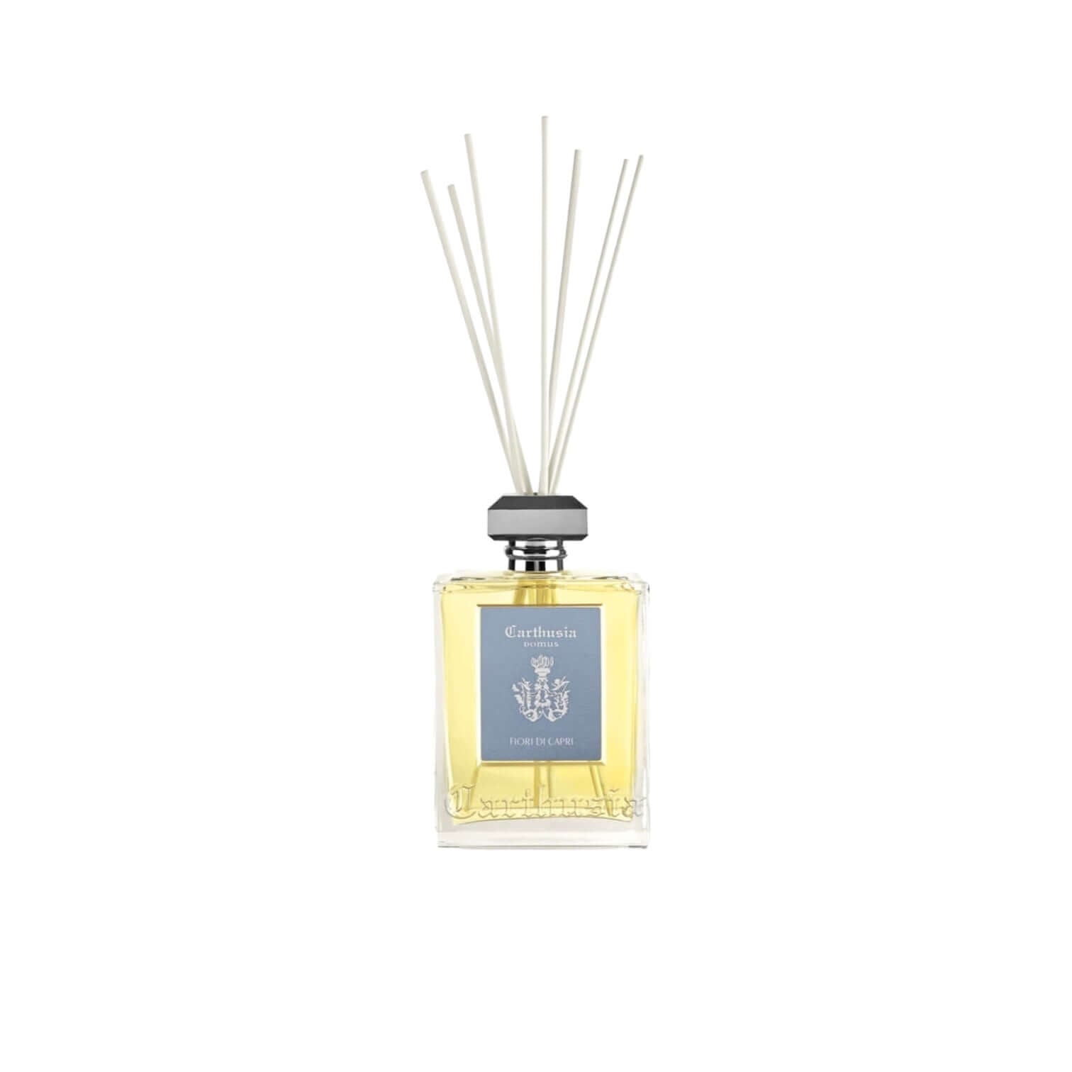Fiori di Capri Domus diffuser in elegant bottle, perfect for home and hospitality fragrance.