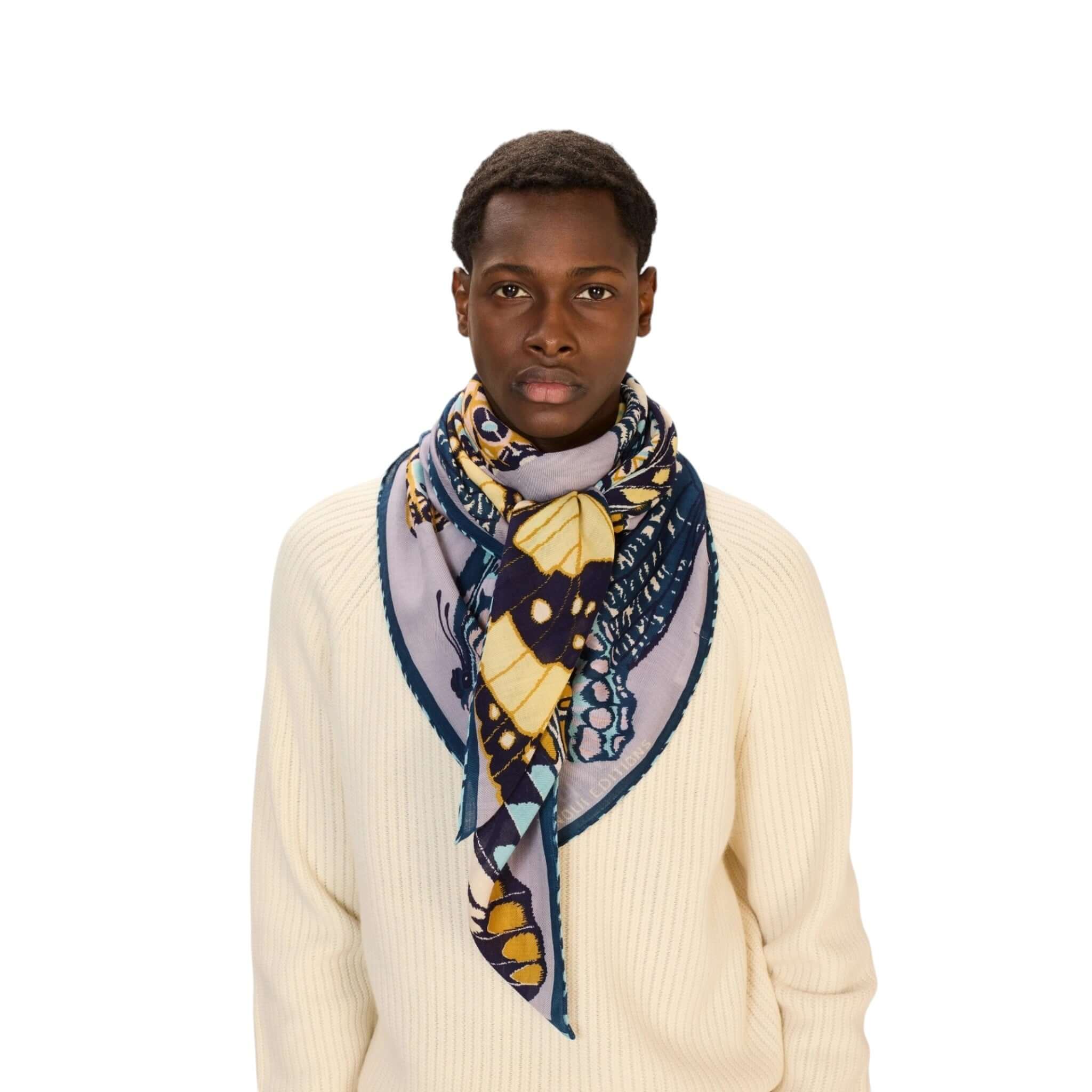 Foulard Quadrato Farfalle