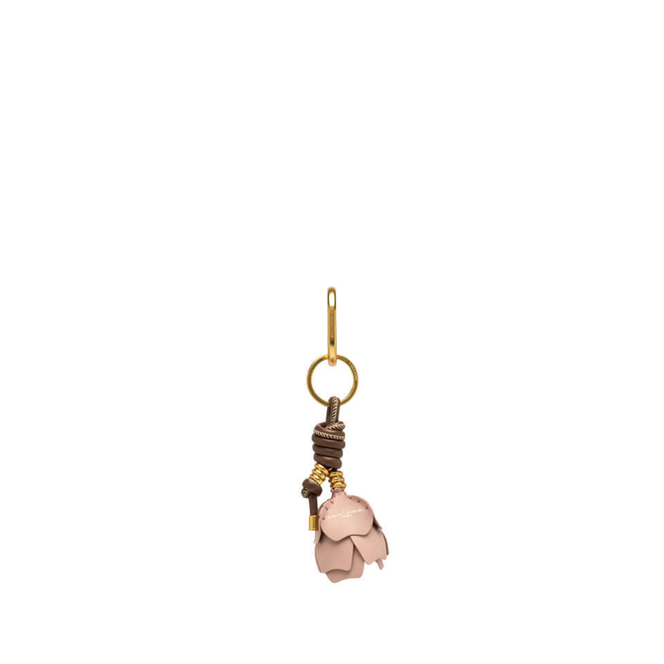 CHARM Desert Flower by Gianni Chiarini, elegant leather accessory for bags and backpacks.