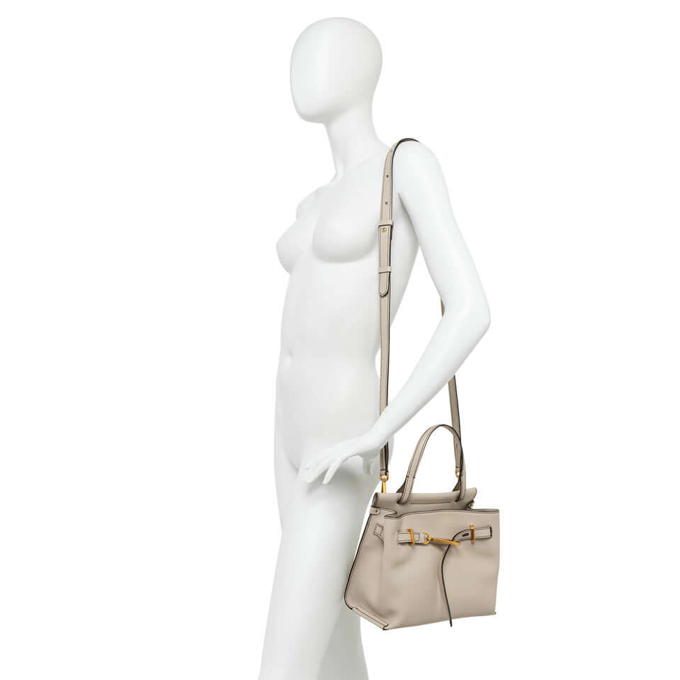 TILDA handbag by Gianni Chiarini, elegant smooth leather, ideal for daily use, featuring handle and crossbody strap.