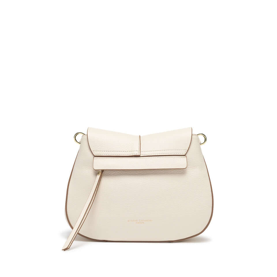 Borsa HELENA ROUND di Gianni Chiarini, in pelle, design contemporaneo, tracolla e doppio compartimento interno.