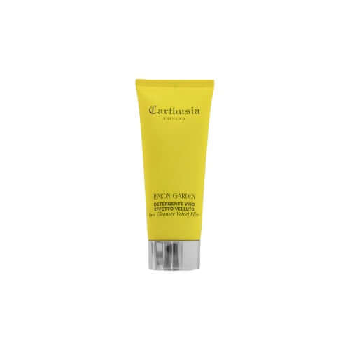 Lemon Garden Detergente in a vibrant yellow tube, perfect for daily use, offers a velvety soft skin effect.