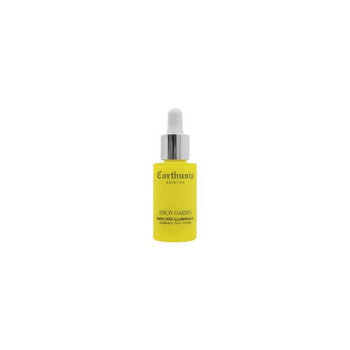 Bottle of Lemon Garden Siero Viso, a hydrating and illuminating face serum for natural glow and smooth skin.