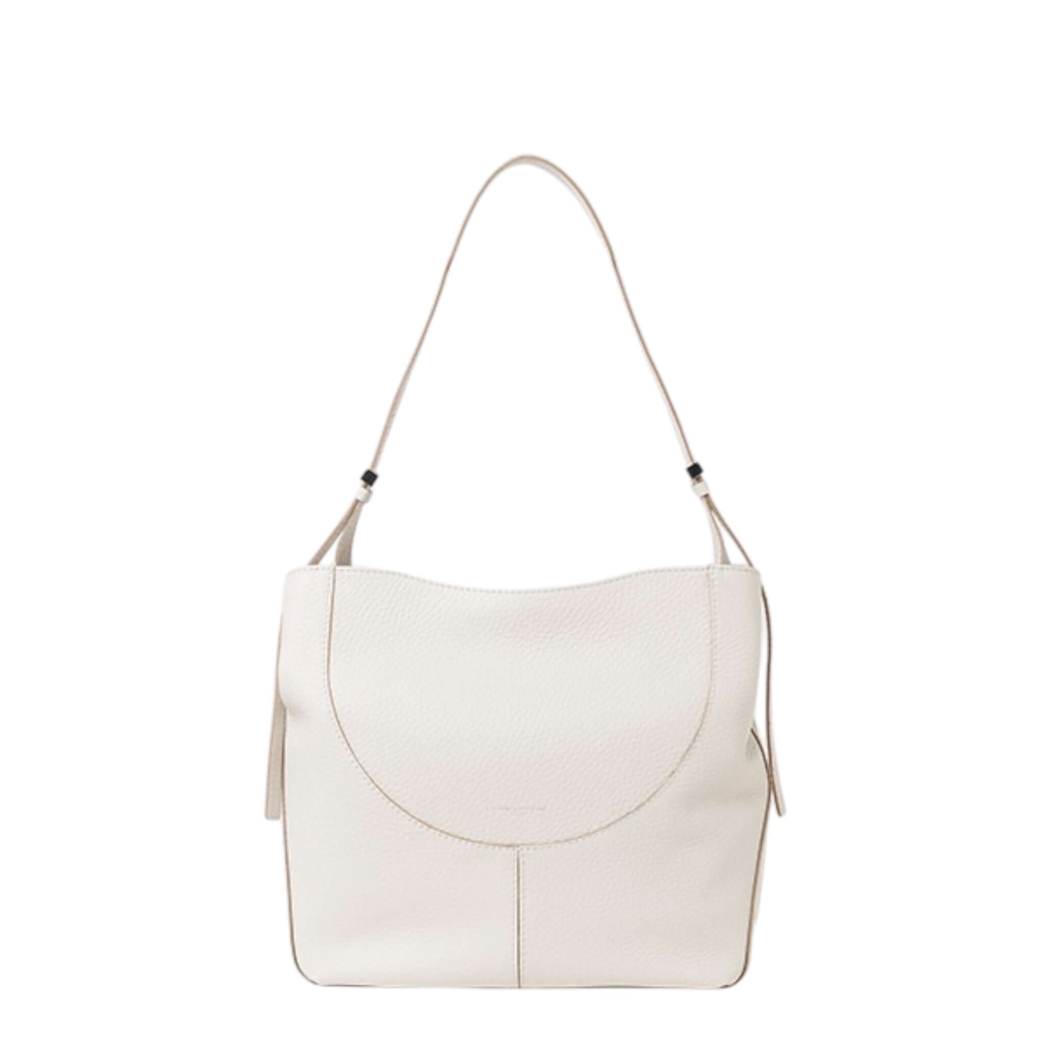 Borsa MINERVA in pelle grana maxi di Gianni Chiarini, chiusura magnetica e manici per uso a spalla.