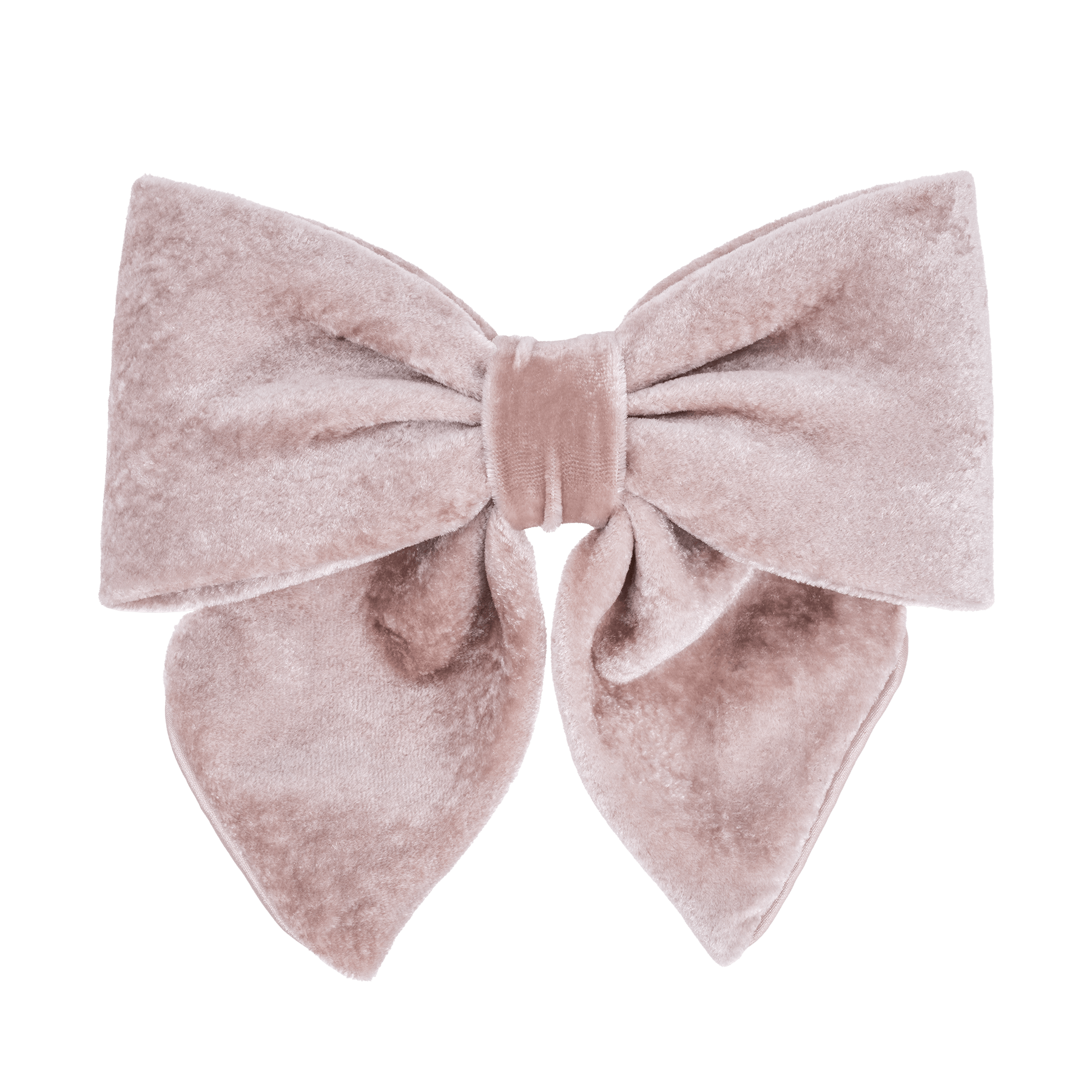 Elegante molletta fiocco lusso in velluto rosa, perfetta per acconciature femminili ed eleganti.