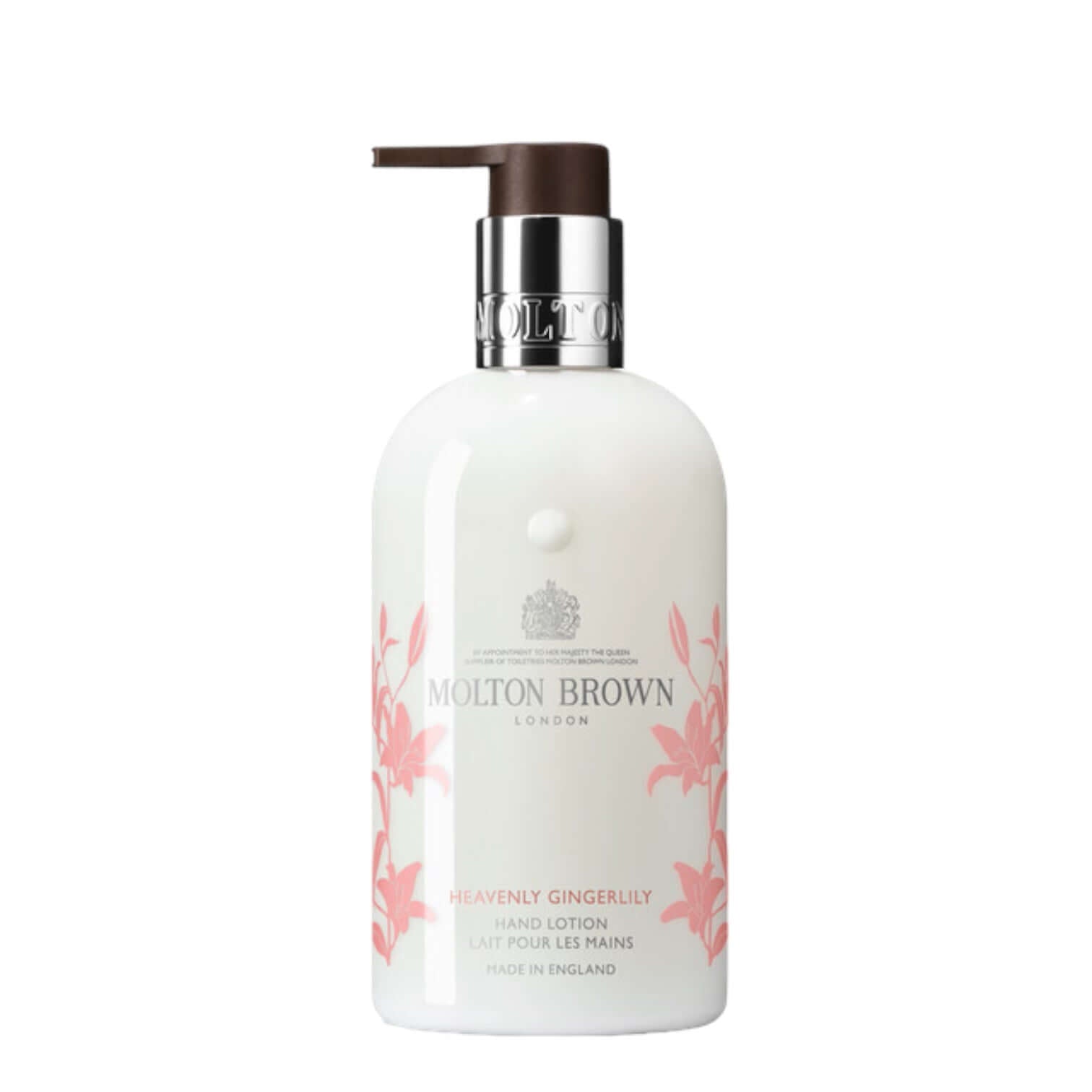 Heavenly Gingerlily Limited Edition Hand Lotion by Molton Brown, featuring floral design and pampering formula for Mother's Day.