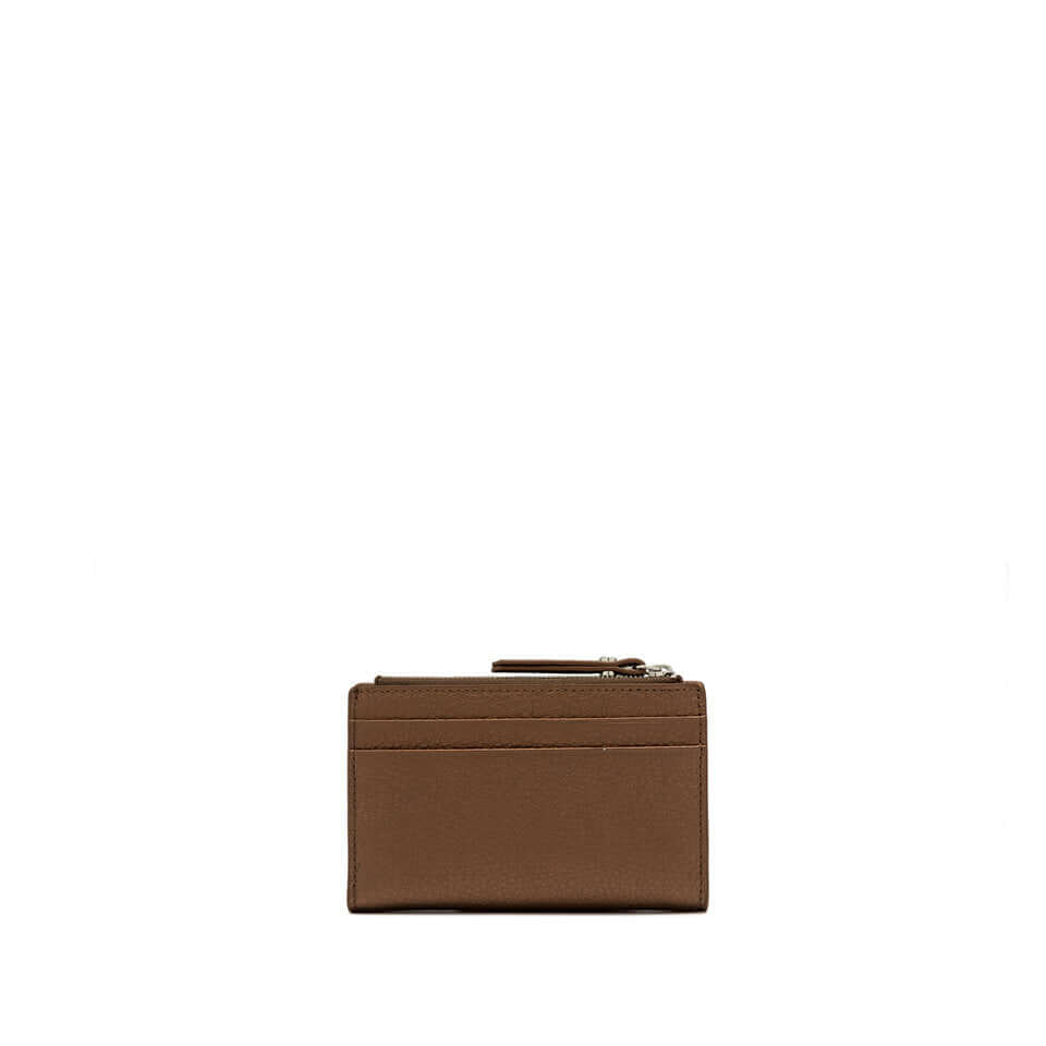 WALLETS DOLLARO in brown leather by Gianni Chiarini, compact and elegant with zip closure and multiple compartments.