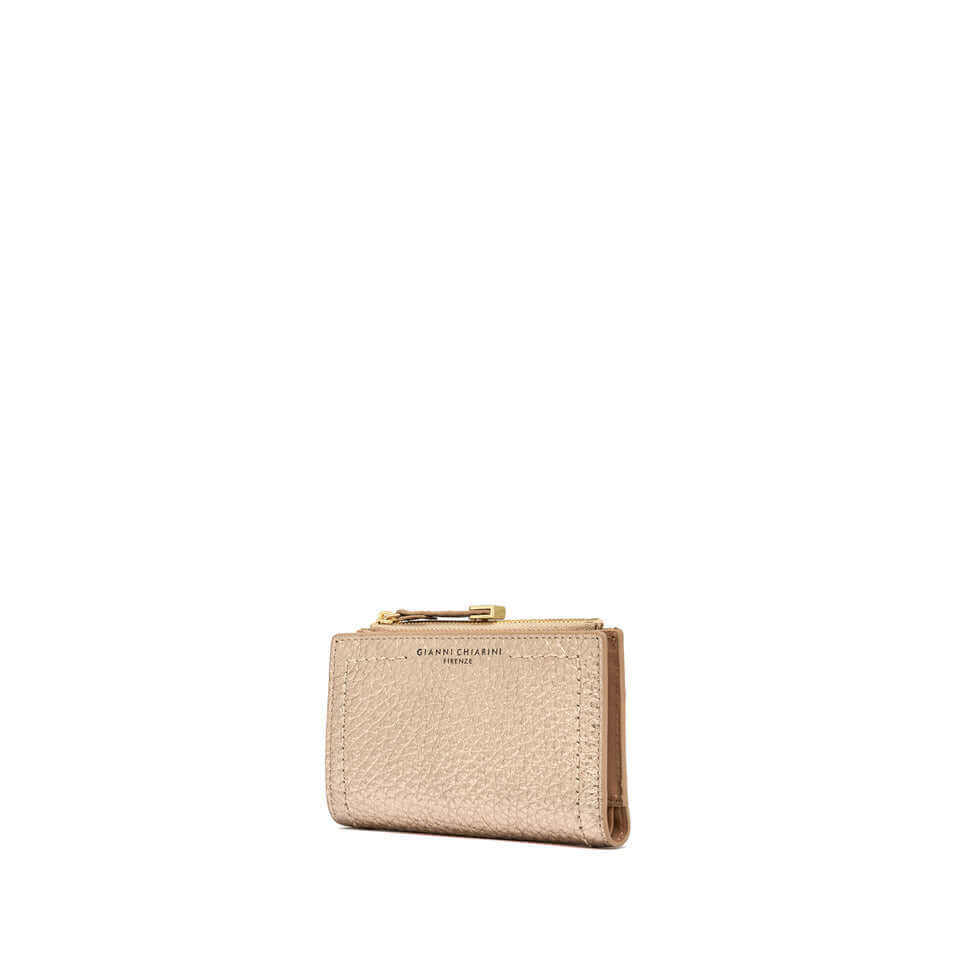 PORTAFOGLIO Gianni Chiarini Firenze in pelle grana maxi, elegante e pratico con chiusura a zip.