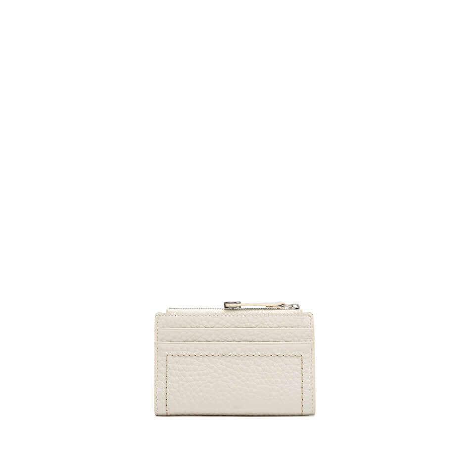 PORTAFOGLIO Gianni Chiarini in pelle grana maxi, piccolo e elegante, chiusura a zip, compatto e pratico.