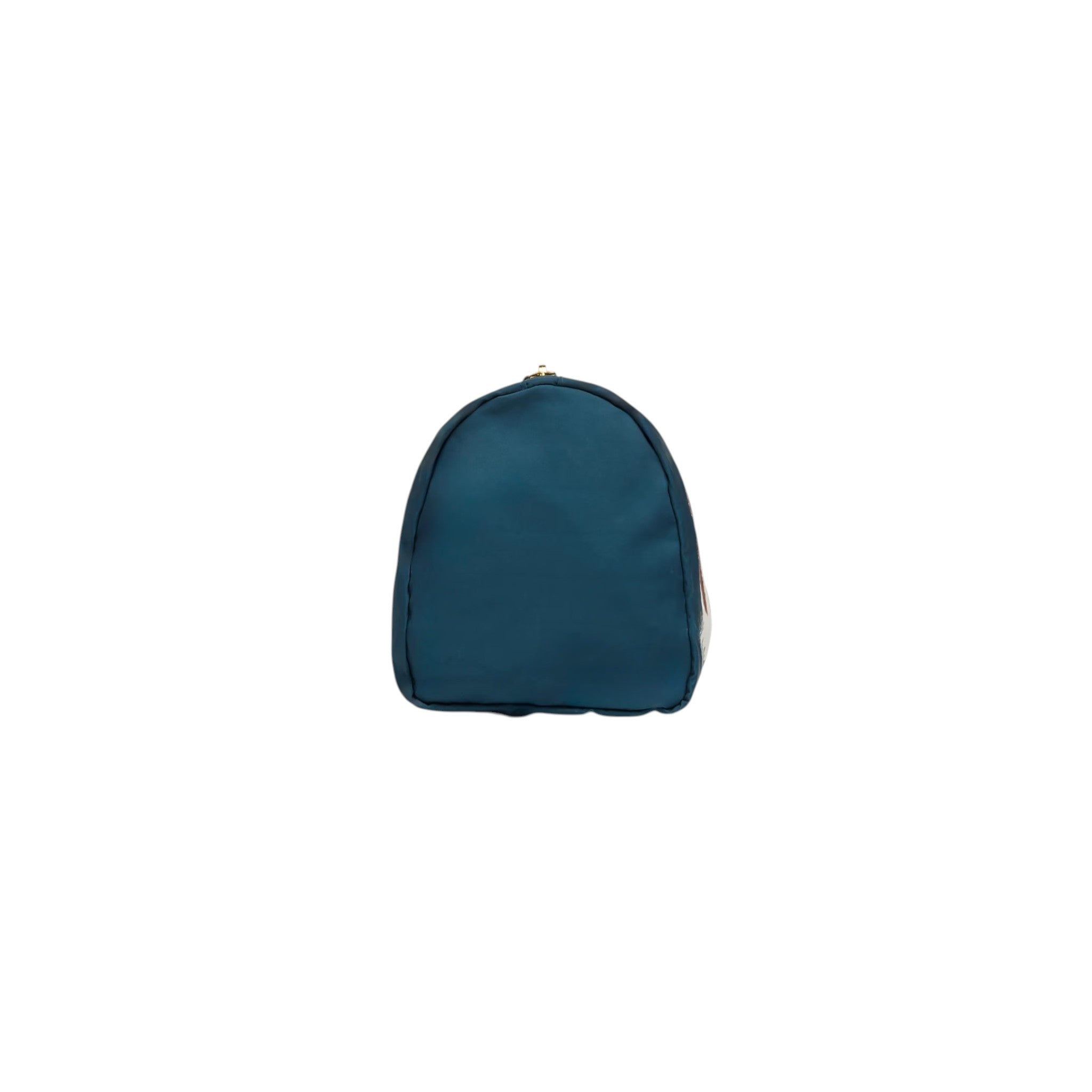Trousse Toutou Small in blue nylon, lightweight and adaptable, featuring a smooth design suitable for various uses.