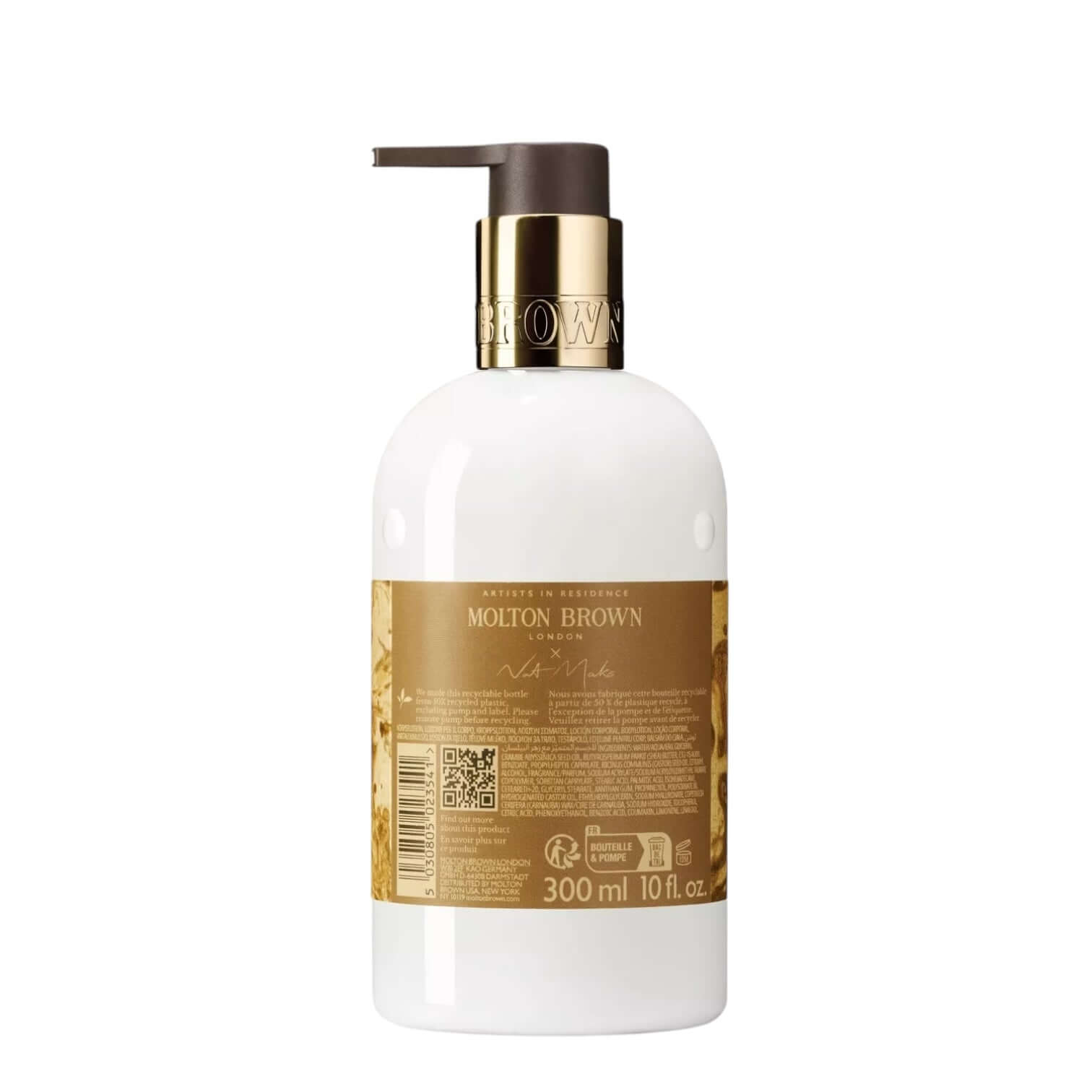 Vintage Crema Corpo lotion bottle, 300 ml, with floral and fruity notes of grapefruit and elderflower.