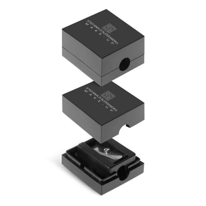 Temperino Matita nero, preciso per creare un tratto perfetto, design elegante e pratico.