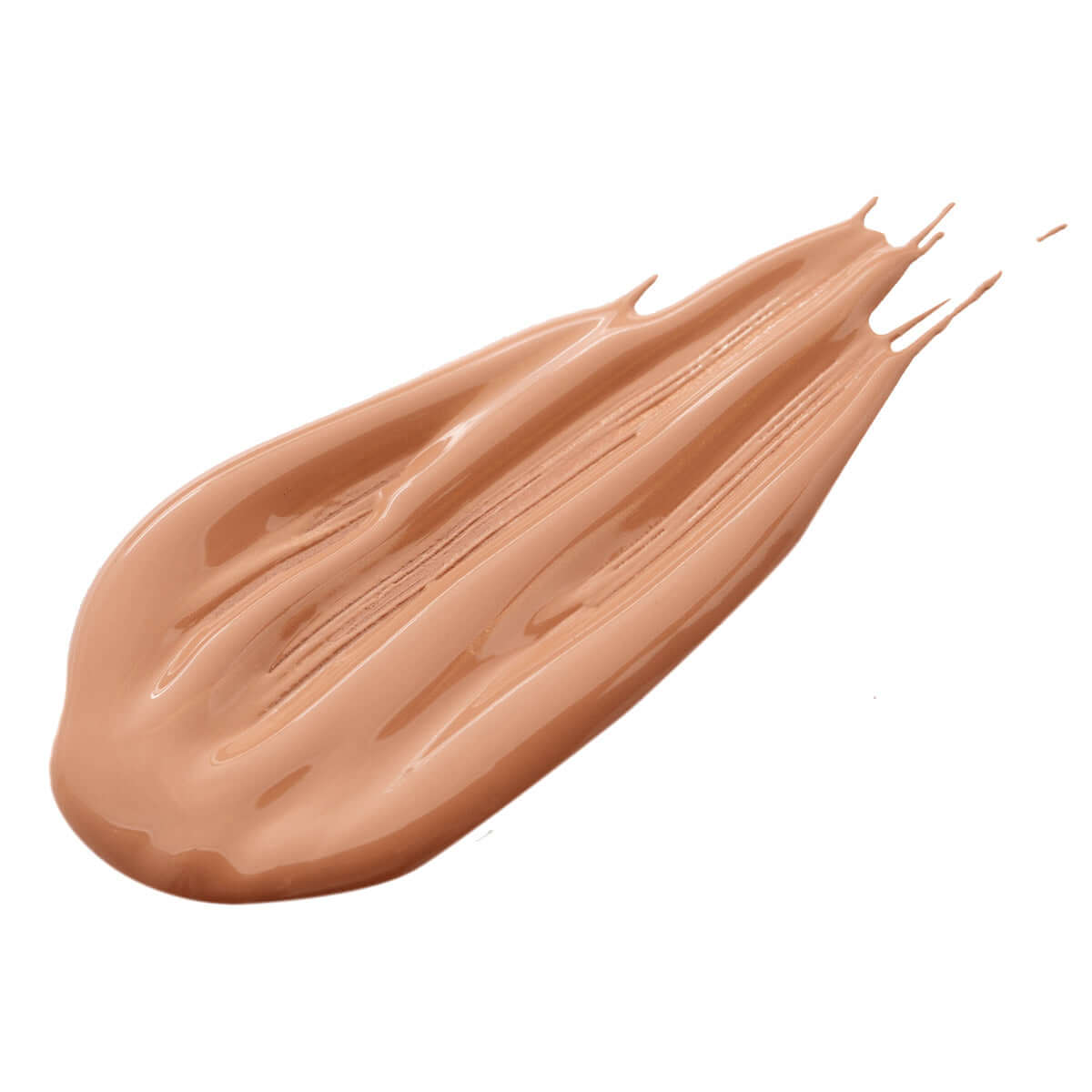 Fondotinta fluido No Trasfer WA4 light olive beige, silicone-based, medium coverage foundation swatch.