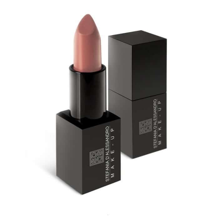 Rossetto Cinnamon lipstick in sleek packaging, featuring a rich cinnamon color for professional and everyday makeup.