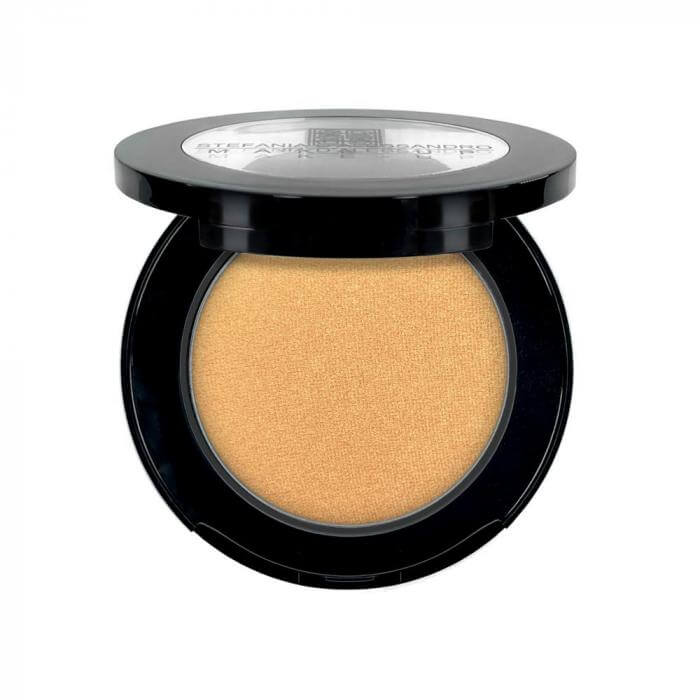 Ombretto Gold compact eye shadow, perfect for professional and everyday use, offering vibrant color and lasting wear.