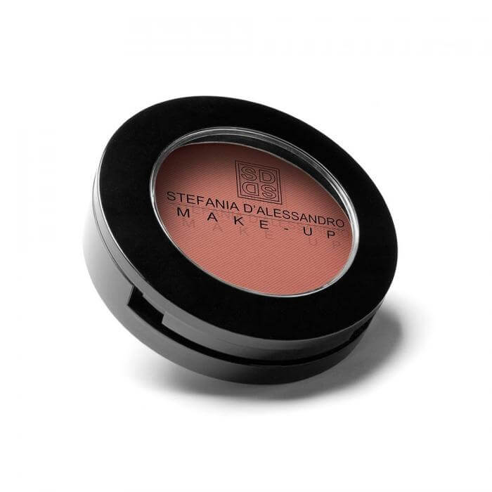 Ombretto Soft Rust by Stefania D'Alessandro, compact blush for vibrant color and long wear, ideal for professional and daily use.
