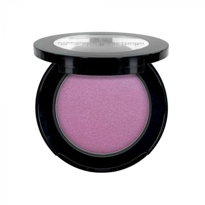 Ombretto Frosty Purple, a frosted purple eyeshadow in a compact, .4 gr, perfect for adding shimmer to your look.