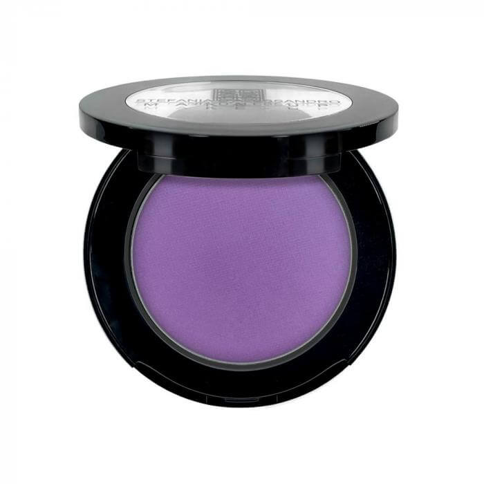 Ombretto Violet in a compact, vibrant purple eyeshadow perfect for bold makeup looks.