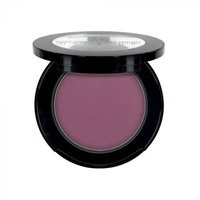 Ombretto Gray Purple in a sleek black compact, featuring a smooth violet-gray shade perfect for eye makeup.