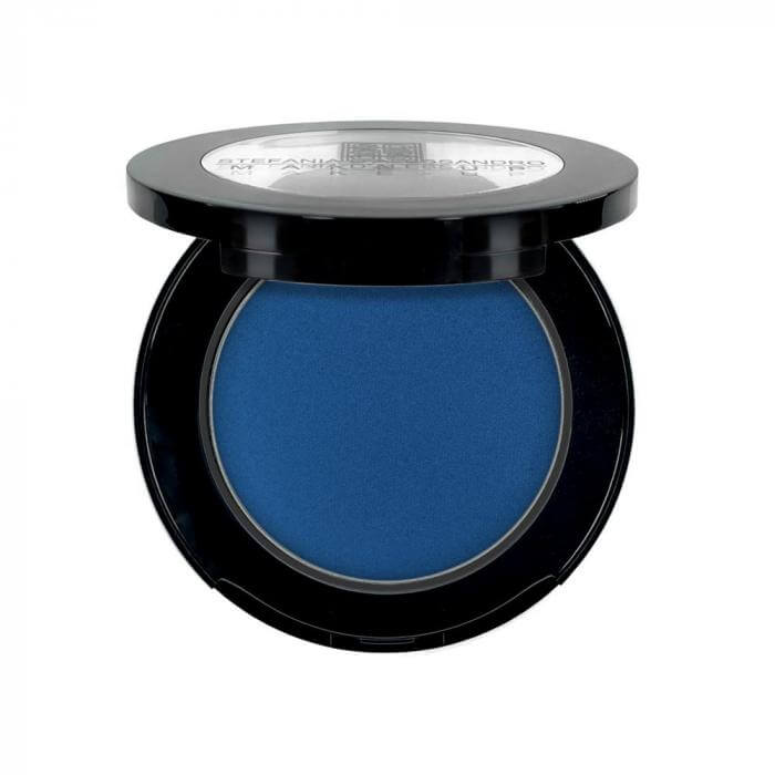 Ombretto Blu in a compact, vibrant blue eyeshadow, 4 grams, perfect for bold eye makeup looks.