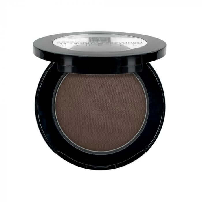 Ombretto Dark: 4g dark brown eyeshadow in a sleek compact for a bold, versatile look.