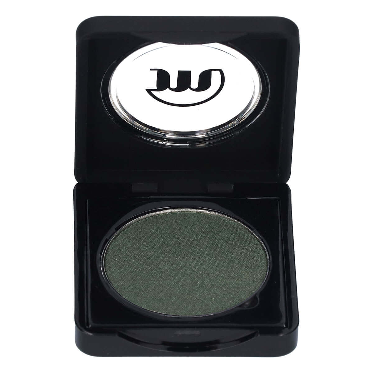 Highly pigmented green powder eyeshadow n.206 in compact case, 3g for vibrant eye makeup looks.