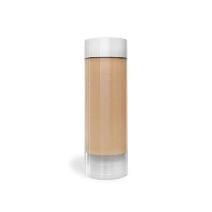 Refill Natural 01: high coverage matte foundation in light rosy-orange shade, suitable for all skin types, 30 ml.
