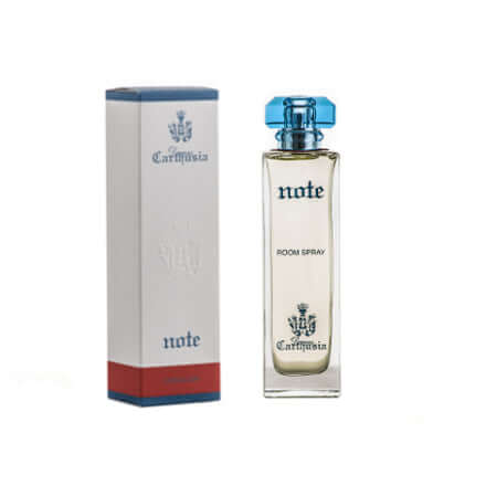 Carthusia Corallium Note room spray 100 ml, elegant packaging and fragrance for a soothing home atmosphere.