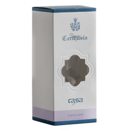 Fiori Di Capri Diffusore by Carthusia, elegantly packaged scent diffuser for home fragrance.