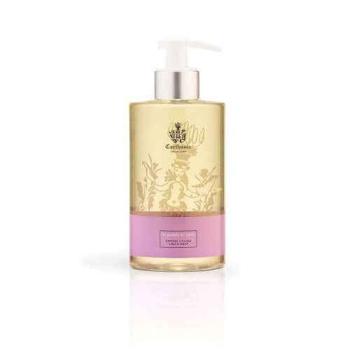 Gelsomini di Capri liquid soap bottle, 350 ml, gentle formula for clean and fragrant hands.